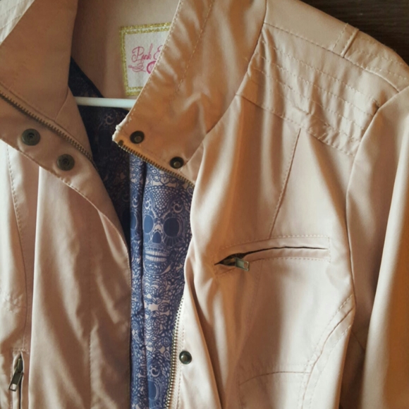 Pink Envelope pink faux leather jacket - Picture 5 of 10